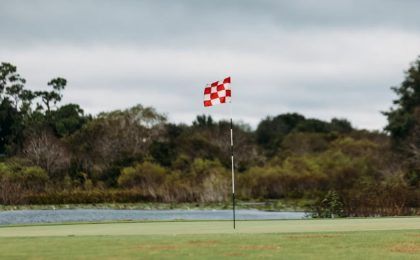 Golf course water trap