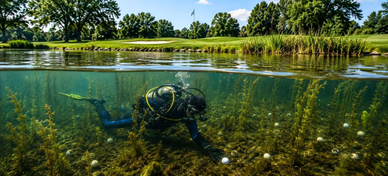 Diving For Golf Balls: A Risk That Recreational Divers Should Avoid